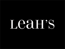 Tablet Screenshot of leahs.ca